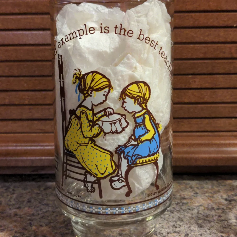 Vintage Holly Hobbie Limited Edition Coke Collectors Glasses- Set of 5